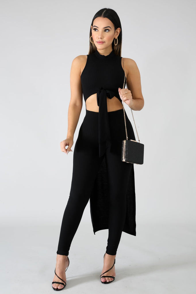 Black Knot Legging Set