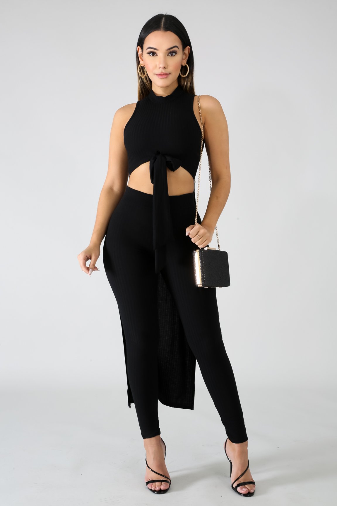 Black Knot Legging Set
