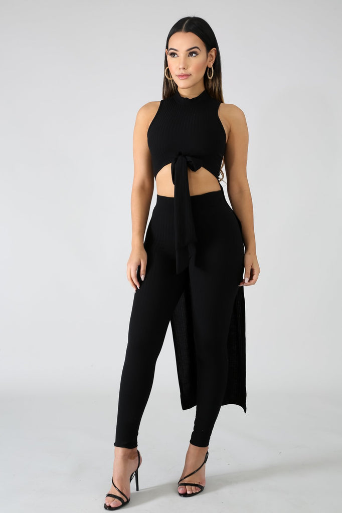 Black Knot Legging Set